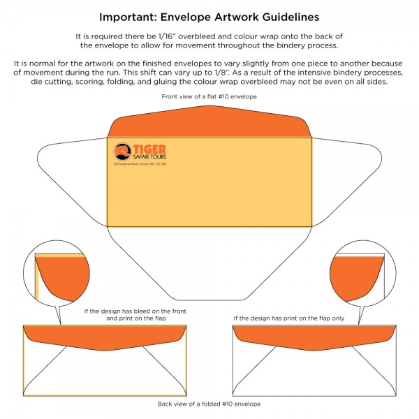 Full Colour, Full Bleed #7 Printed Booklet Envelope