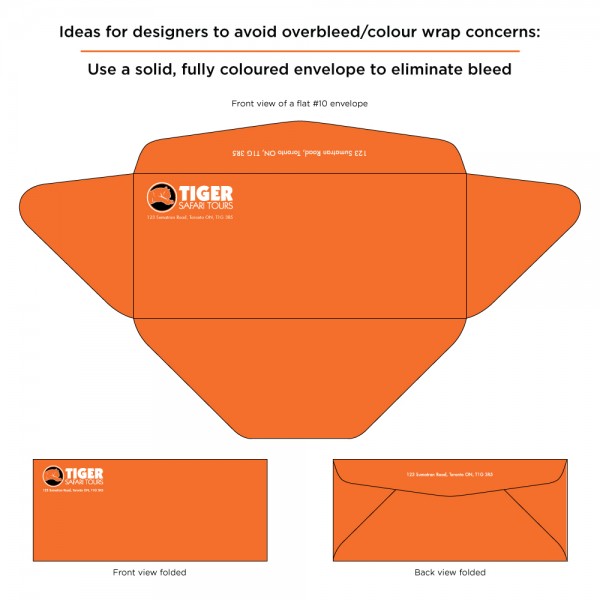 Full Colour, Full Bleed #7 Printed Booklet Envelope