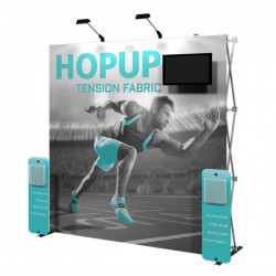 Dimension 7.5FT Wide Straight Trade Show Display Kit 1 Dimension 7.5FT Wide Straight Trade Show Display Kit 1