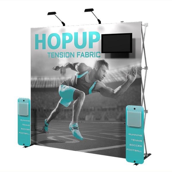 Dimension 7.5FT Wide Straight Trade Show Display Kit 1 Dimension 7.5FT Wide Straight Trade Show Display Kit 1