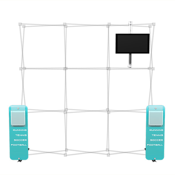 Dimension 7.5FT Wide Trade Show Accessory Kit 1
