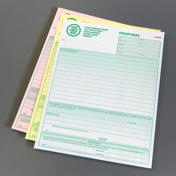 Proposal Forms Proposal Forms