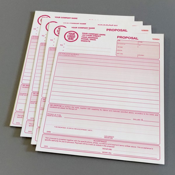 Proposal Forms Proposal Forms