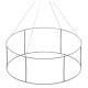 12' Round x 3'h Hanging Ceiling Banner