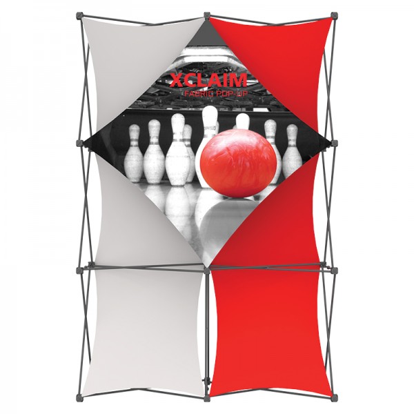 5FT Wide Multi-Panel Fabric Trade Show Display Kit 1 5FT Wide Multi-Panel Fabric Trade Show Display Kit 1