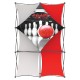5FT Wide Multi-Panel Fabric Trade Show Display Kit 1 5FT Wide Multi-Panel Fabric Trade Show Display Kit 1
