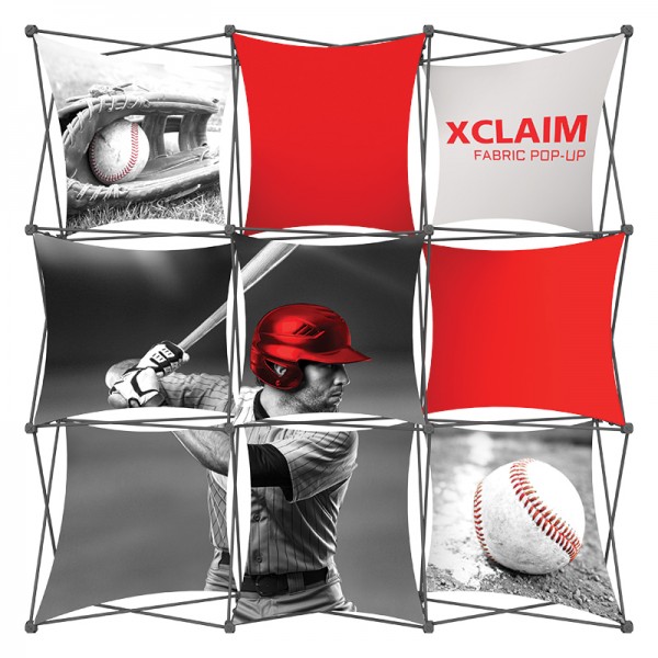 7.5FT Wide Multi-Panel Fabric Trade Show Display Kit 1 7.5FT Wide Multi-Panel Fabric Trade Show Display Kit 1