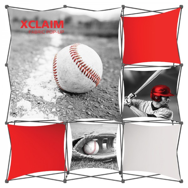 7.5FT Wide Multi-Panel Fabric Trade Show Display Kit 3 7.5FT Wide Multi-Panel Fabric Trade Show Display Kit 3