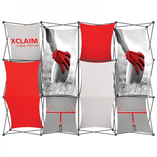 10FT Wide Multi-Panel Fabric Trade Show Display Kit 3