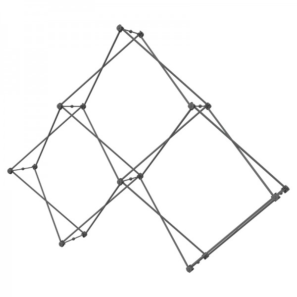 7FT Wide Multi-Panel Fabric Trade Show Display Kit 1