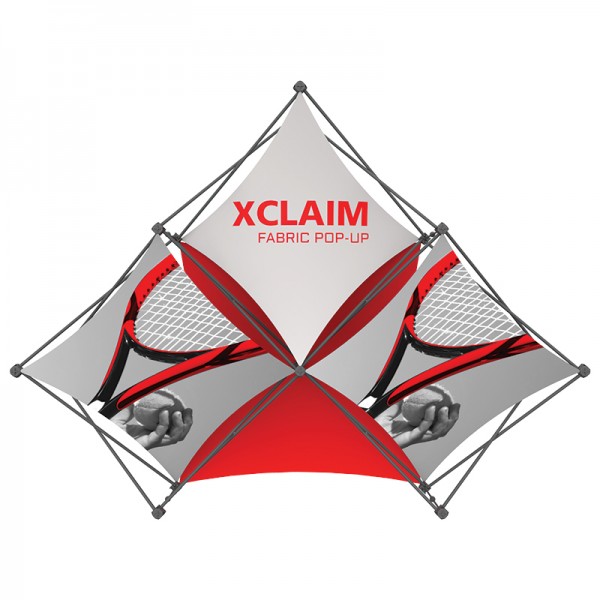 7FT Wide Multi-Panel Fabric Trade Show Display Kit 2