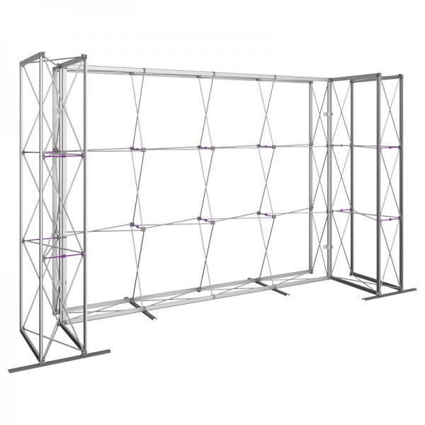 U-Shape Stackable Fabric Display