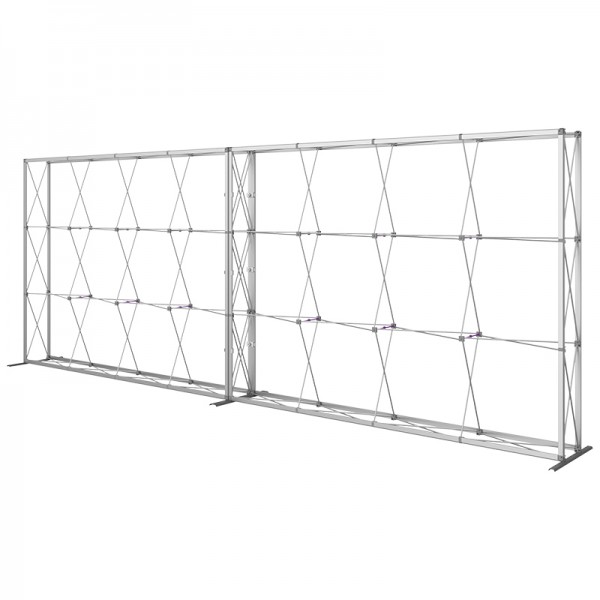 20' wide Stackable Fabric Display