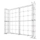17' w x 14.8' h U-Shaped Stackable Fabric Display 17' w x 14.8' h U-Shaped Stackable Fabric Display