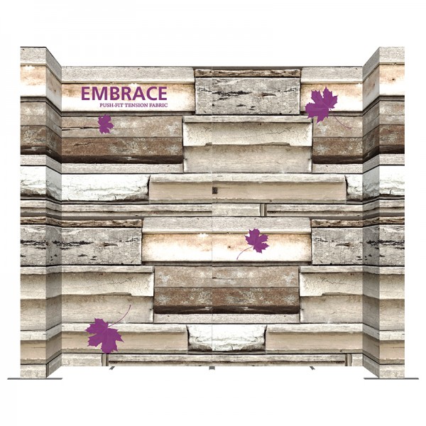 17' w x 14.8' h U-Shaped Stackable Fabric Display 17' w x 14.8' h U-Shaped Stackable Fabric Display