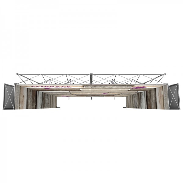 17' w x 14.8' h U-Shaped Stackable Fabric Display 17' w x 14.8' h U-Shaped Stackable Fabric Display