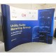 6'W x 8'H Curved Pop Up Trade Show Replacement Panels