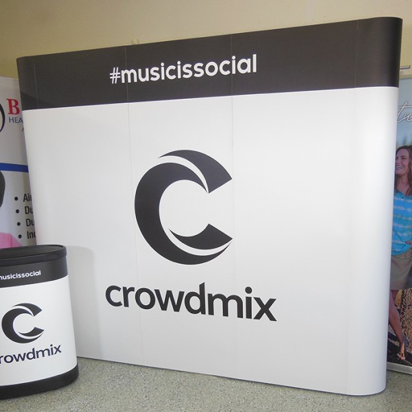 20'W x 8'H “S” Shaped Pop Up Trade Show Replacement Panels