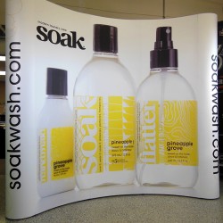 10' wide x 8' high Straight Pop Up Trade Show Replacement Panels