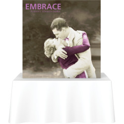 Push Fit 5 FT Wide Straight Tabletop Display Push Fit 5 FT Wide Straight Tabletop Display