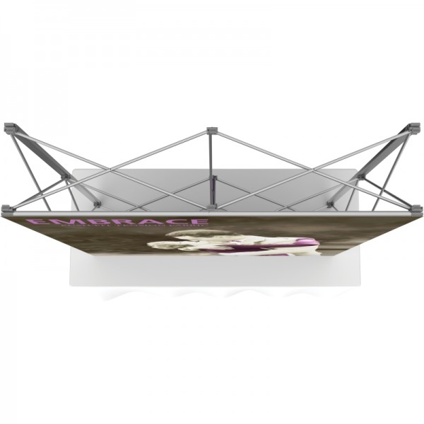 Push Fit 5 FT Wide Straight Tabletop Display Push Fit 5 FT Wide Straight Tabletop Display