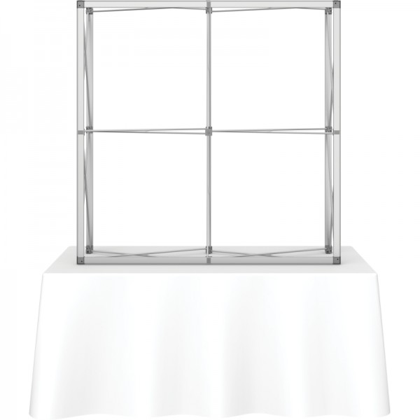 Push Fit 5 FT Wide Straight Tabletop Display Push Fit 5 FT Wide Straight Tabletop Display
