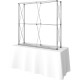 Push Fit 5 FT Wide Straight Tabletop Display Push Fit 5 FT Wide Straight Tabletop Display