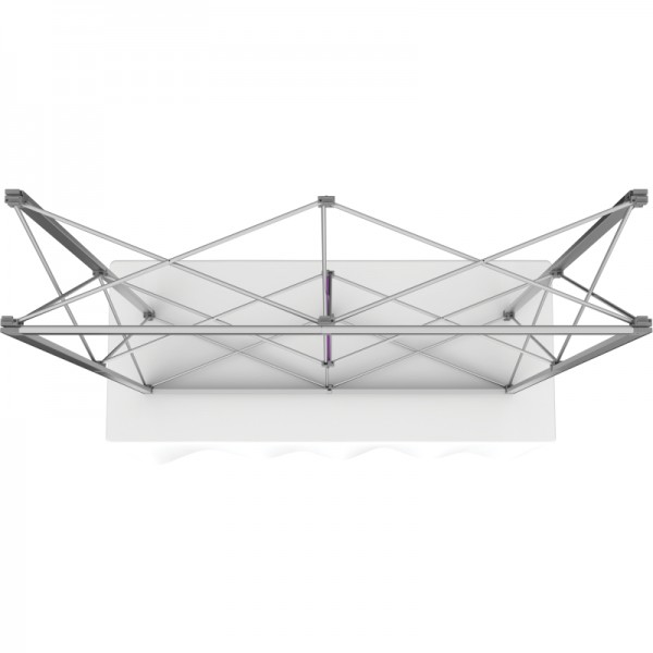 Push Fit 5 FT Wide Straight Tabletop Display Push Fit 5 FT Wide Straight Tabletop Display