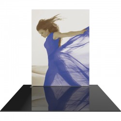 Extra Tall 8 FT Wide Straight Fabric Display Extra Tall 8 FT Wide Straight Fabric Display