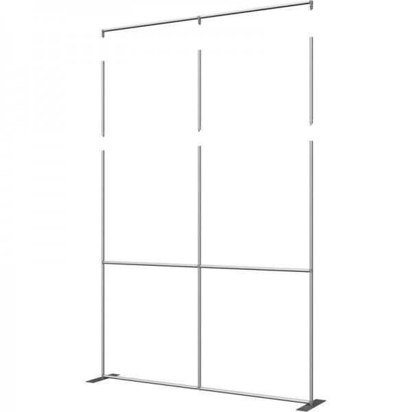 Extra Tall 8 FT Wide Straight Fabric Display Extra Tall 8 FT Wide Straight Fabric Display