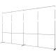 Extra Tall 20 FT Wide Straight Fabric Display
