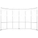 Extra Tall 20 FT Wide Curved Fabric Display Extra Tall 20 FT Wide Curved Fabric Display