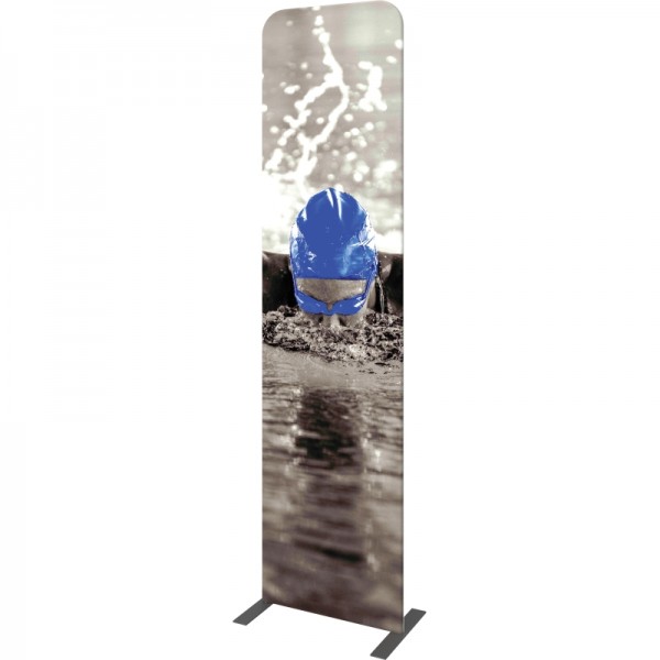 23.5 Inch Wide Straight Fabric Banner Stand