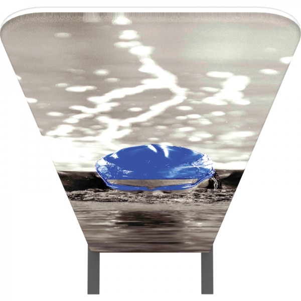23.5 Inch Wide Straight Fabric Banner Stand 23.5 Inch Wide Straight Fabric Banner Stand