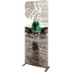 36 Inch Wide Straight Fabric Banner Stand