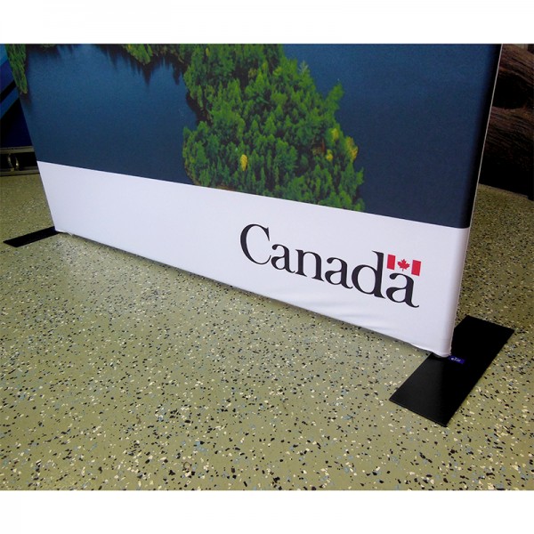 47 Inch Wide Straight Fabric Banner Stand