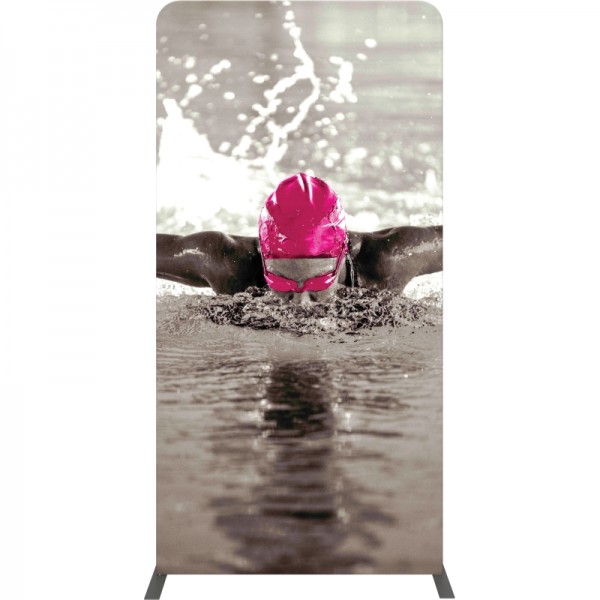 47 Inch Wide Straight Fabric Banner Stand 47 Inch Wide Straight Fabric Banner Stand