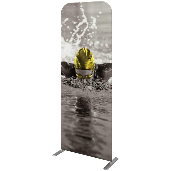 31.5 Inch Wide Straight Fabric Banner Stand