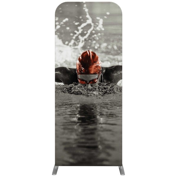 33.5 Inch Wide Straight Fabric Banner Stand 33.5 Inch Wide Straight Fabric Banner Stand