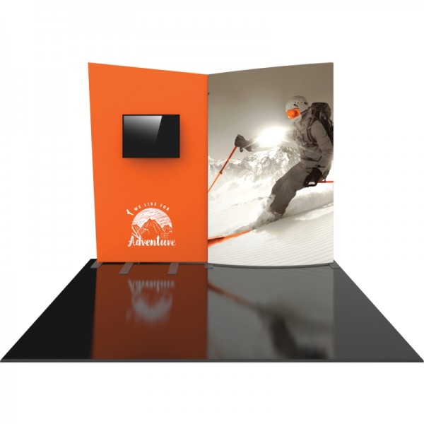 10 FT Designer Fabric Trade Show Display Kit 9 10 FT Designer Fabric Trade Show Display Kit 9