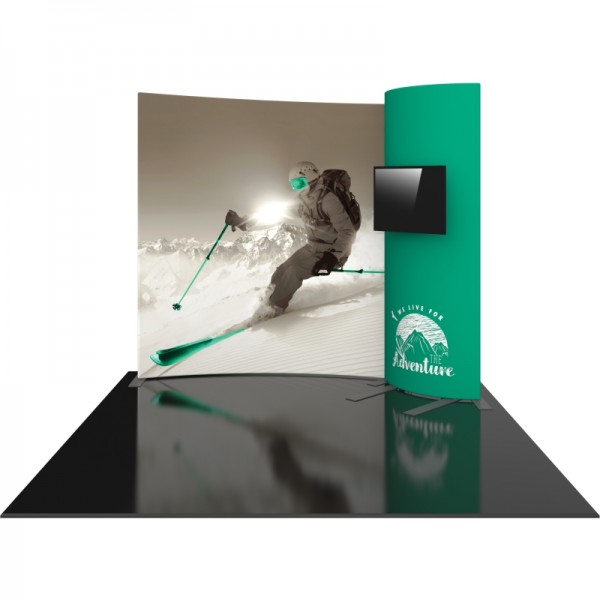 10 FT Designer Fabric Trade Show Display Kit 11