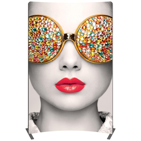 SEG 68” Wide Curved Fabric Banners