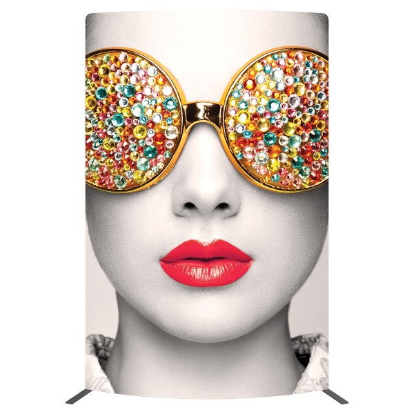 SEG 68” Wide Curved Fabric Banners