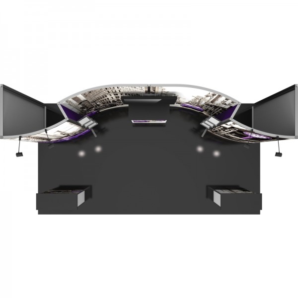 20ft Hybrid Modular Tradeshow Display Kit 10