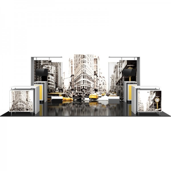 20ft Hybrid Modular Tradeshow Display Kit 11