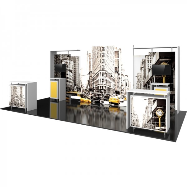 20ft Hybrid Modular Tradeshow Display Kit 11