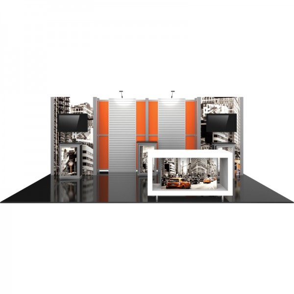 20ft Hybrid Modular Tradeshow Display Kit 16