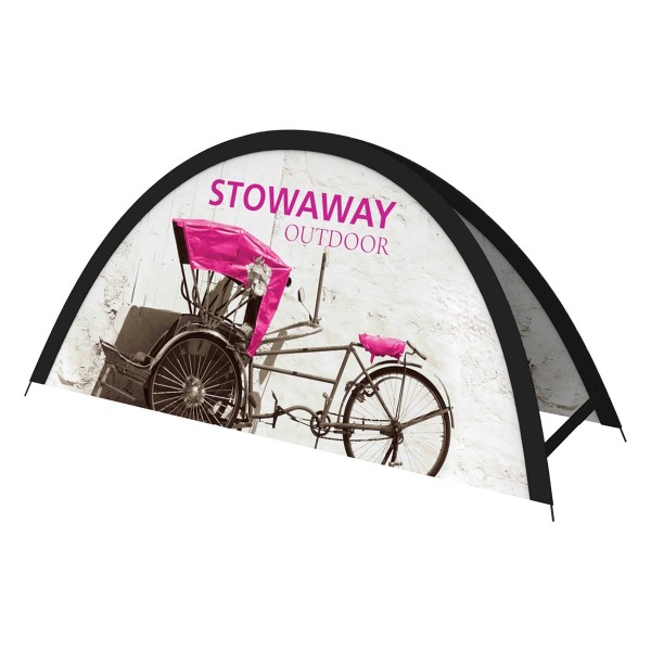 55w x 28h Stowaway Outdoor Fabric Pop up Sign