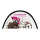 55w x 28h Stowaway Outdoor Fabric Pop up Sign