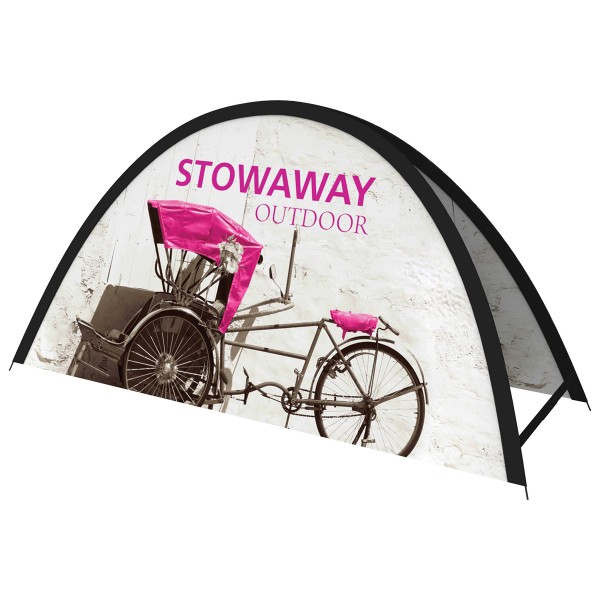 79w x 40h Stowaway Outdoor Fabric Pop up Sign